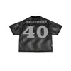 “WALK BY FAITH“ Mesh Jersey (Grey Print)