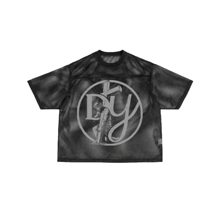 “WALK BY FAITH“ Mesh Jersey (Grey Print)