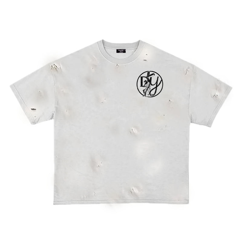 "Dear YOU" Logo Message Tee (Vintage White)