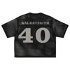 “WALK BY FAITH“ Mesh Jersey (Grey Print)