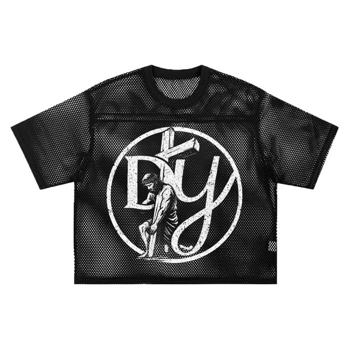 “WALK BY FAITH“ Mesh Jersey (White Print)